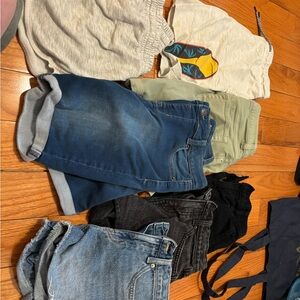 7 pairs of 10-12 shorts for girls